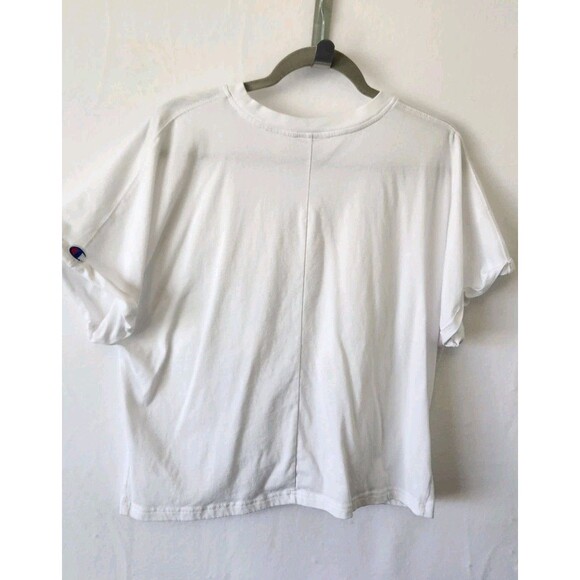 Champion Athletic Workout Crop Top for women XL Loose and Comfy White - Picture 5 of 5